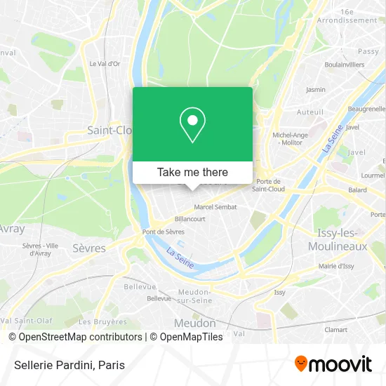 Sellerie Pardini map