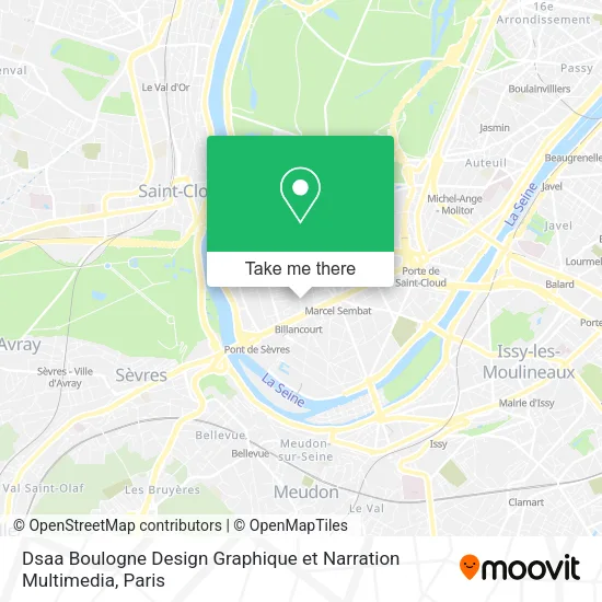 Dsaa Boulogne Design Graphique et Narration Multimedia map