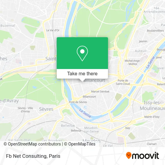 Fb Net Consulting map