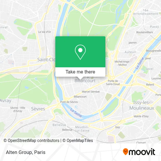 Alten Group map