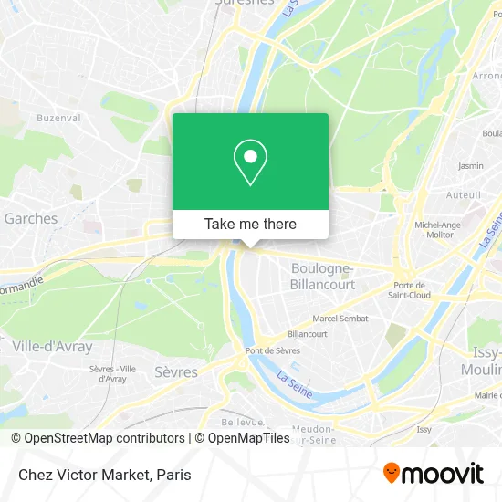 Chez Victor Market map