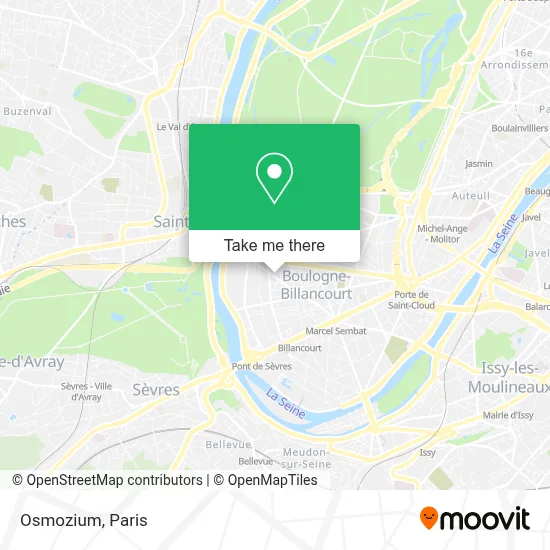 Osmozium map