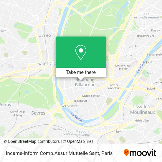 Incams-Inform Comp.Assur Mutuelle Sant map