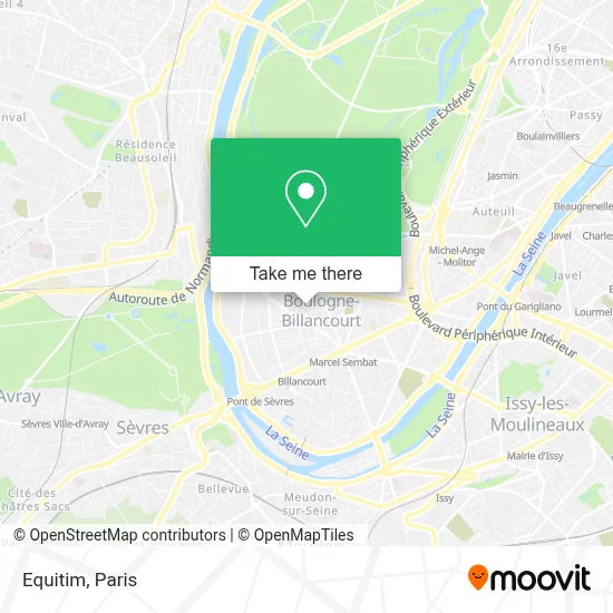 Equitim map