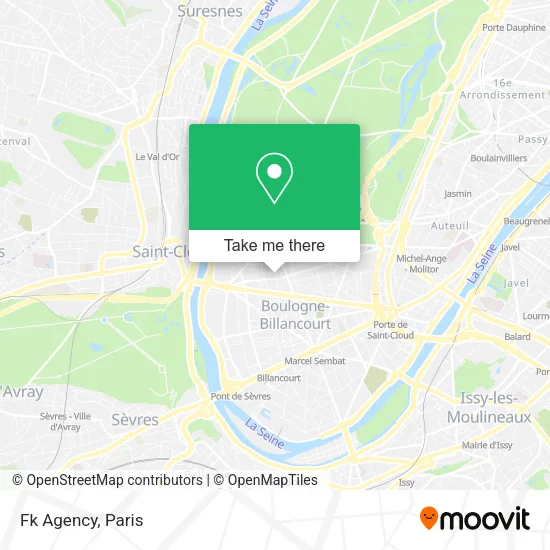 Fk Agency map