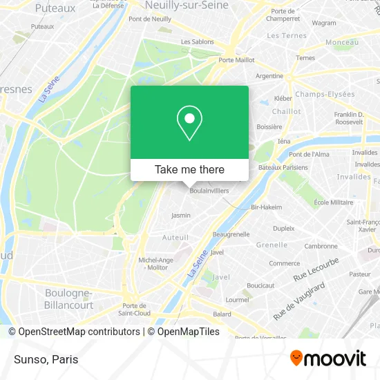 Sunso map