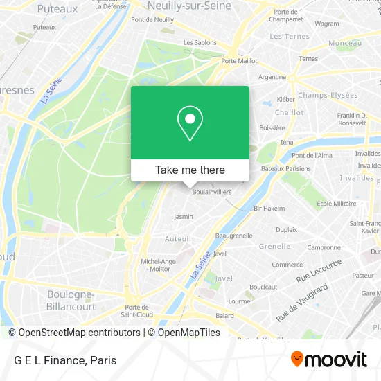 G E L Finance map