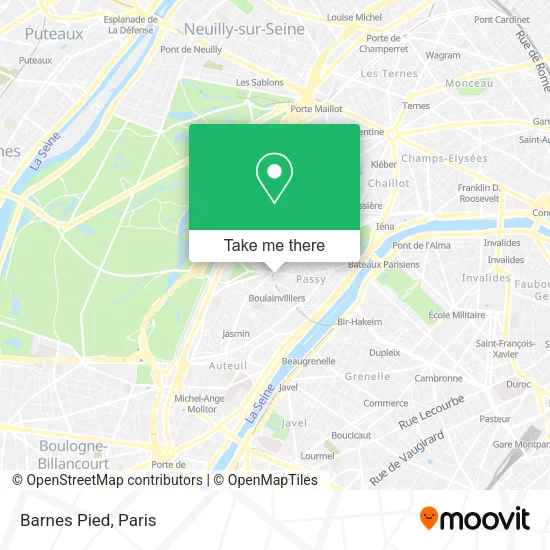 Barnes Pied map