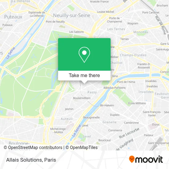 Allais Solutions map