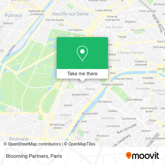 Blooming Partners map