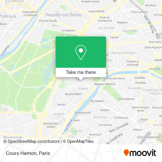 Cours Hamon map