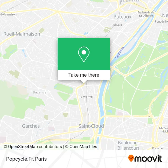 Popcycle.Fr map