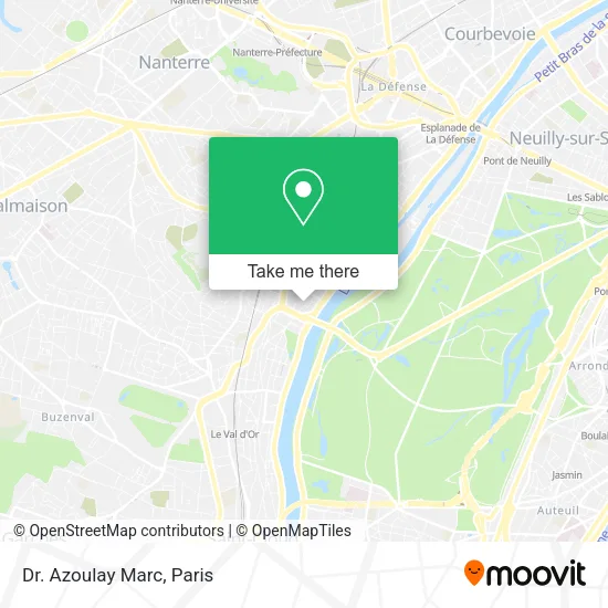 Dr. Azoulay Marc map