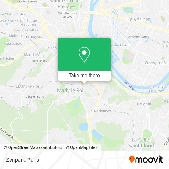 Zenpark map