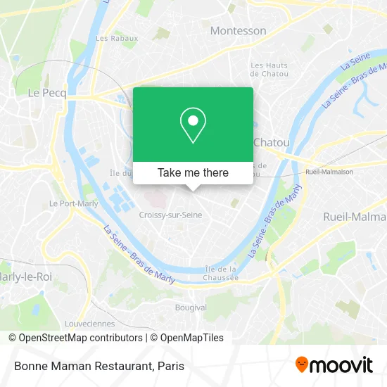 Bonne Maman Restaurant map