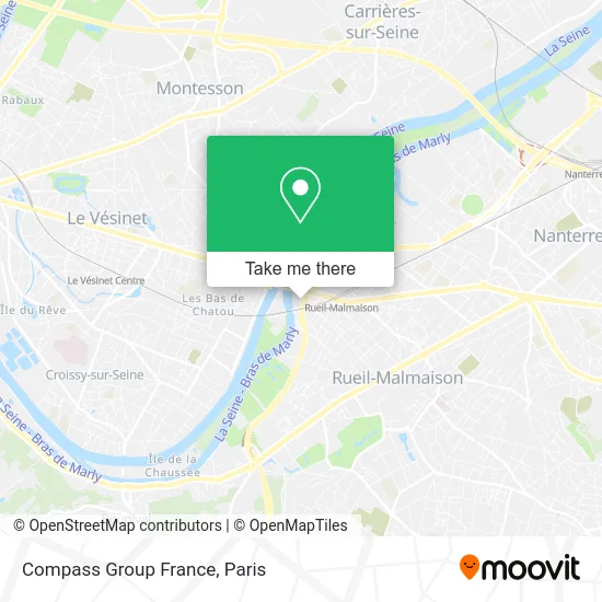 Compass Group France map