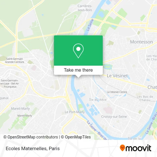 Ecoles Maternelles map