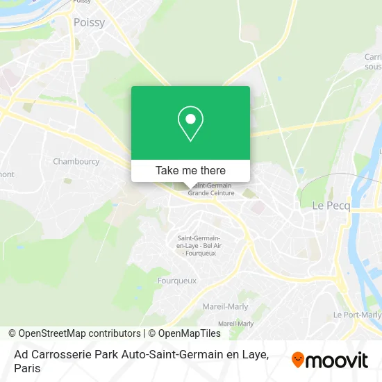 Ad Carrosserie Park Auto-Saint-Germain en Laye map