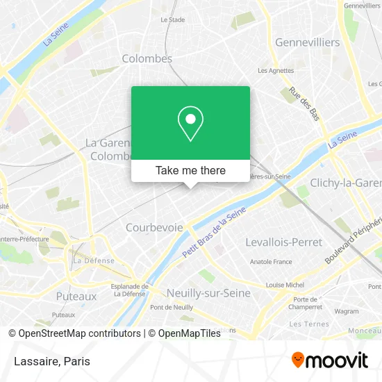Lassaire map