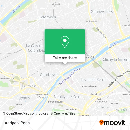 Agripop map