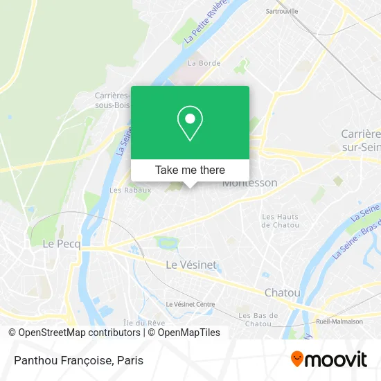 Panthou Françoise map