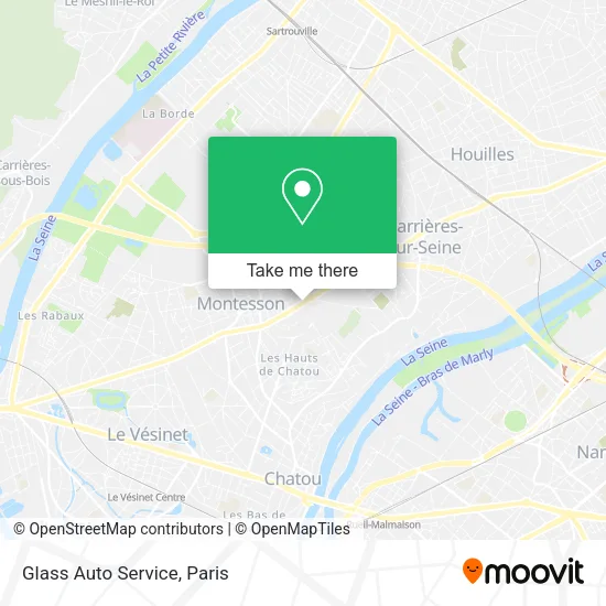 Glass Auto Service map