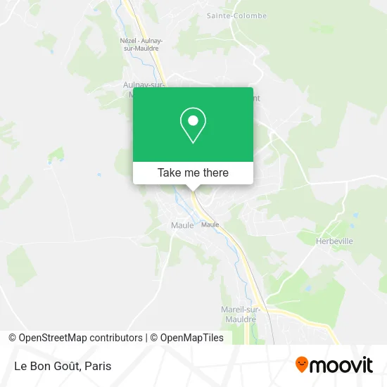 Le Bon Goût map