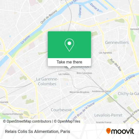 Relais Colis Ss Alimentation map