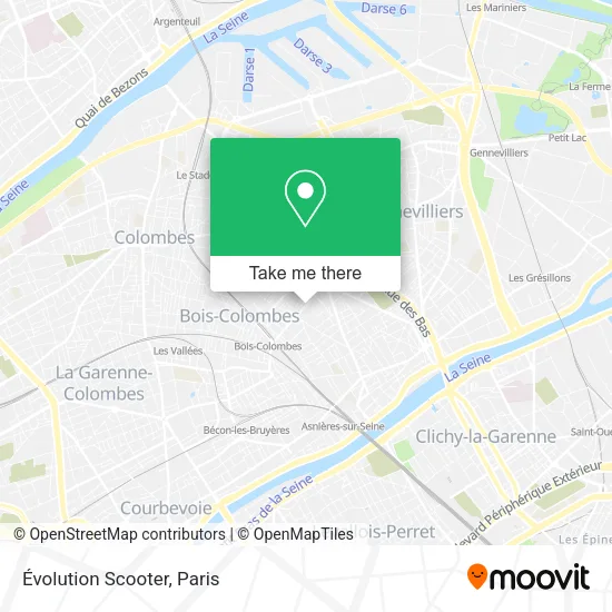 Évolution Scooter map