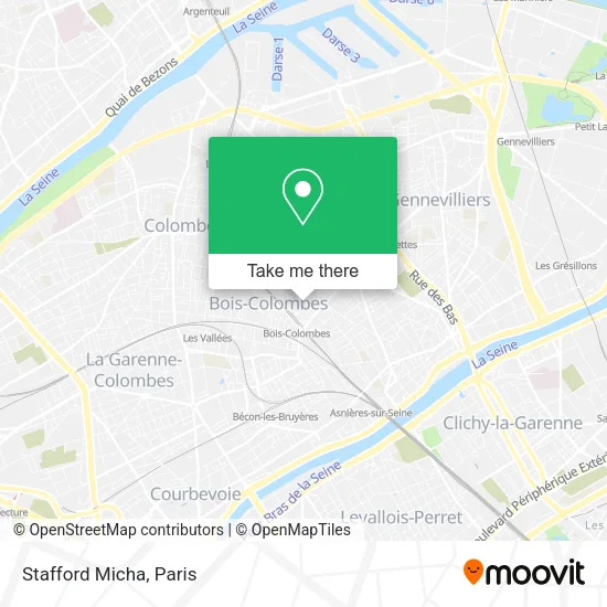 Stafford Micha map
