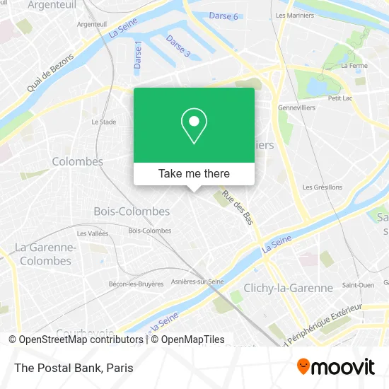 La Banque Postale map