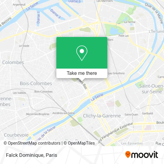 Falck Dominique map