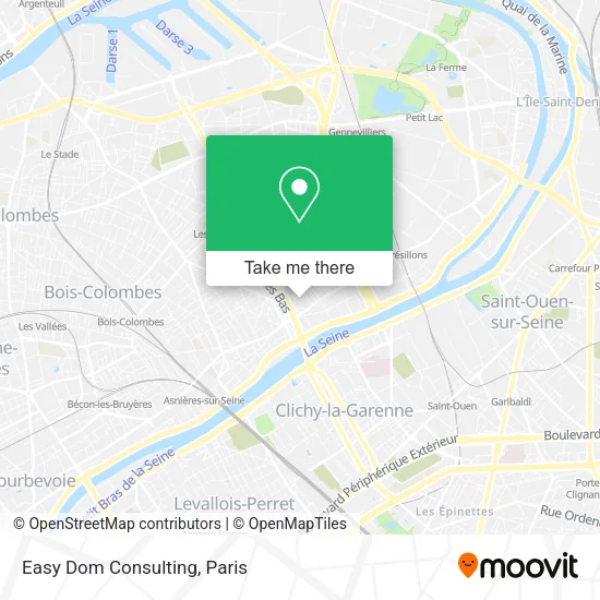 Easy Dom Consulting map