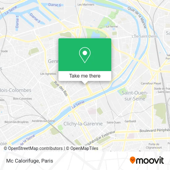 Mc Calorifuge map