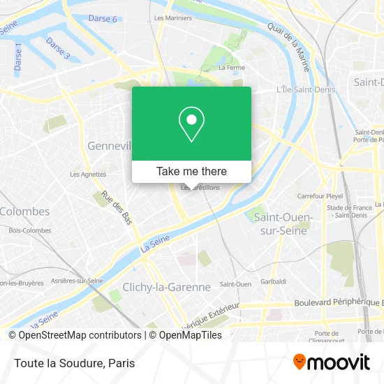 Toute la Soudure map
