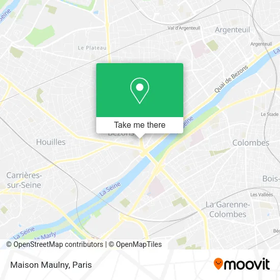 Maison Maulny map