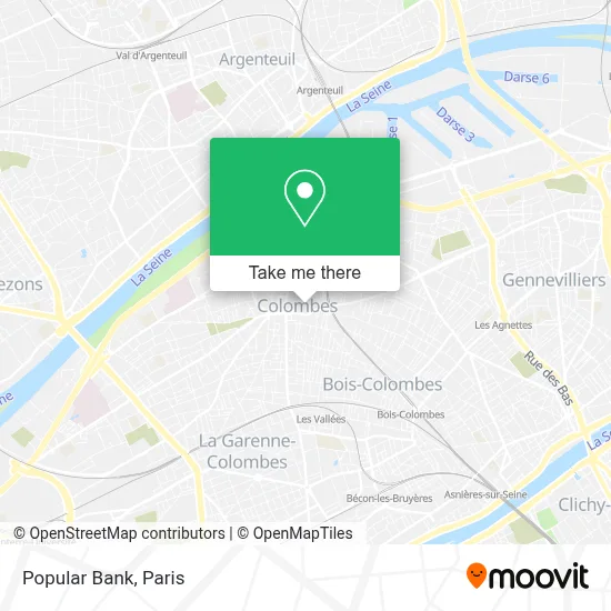 Banque Populaire map