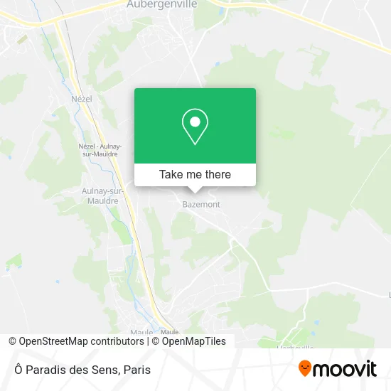 Ô Paradis des Sens map