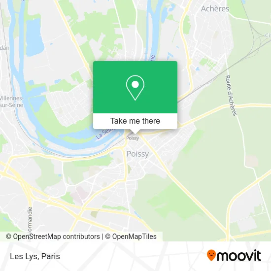 Les Lys map