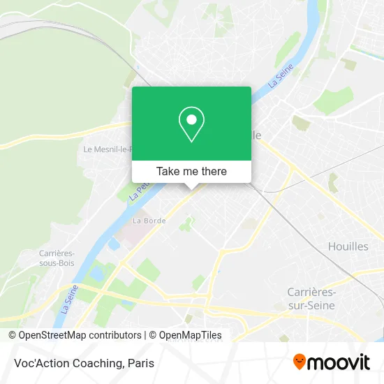 Voc'Action Coaching map
