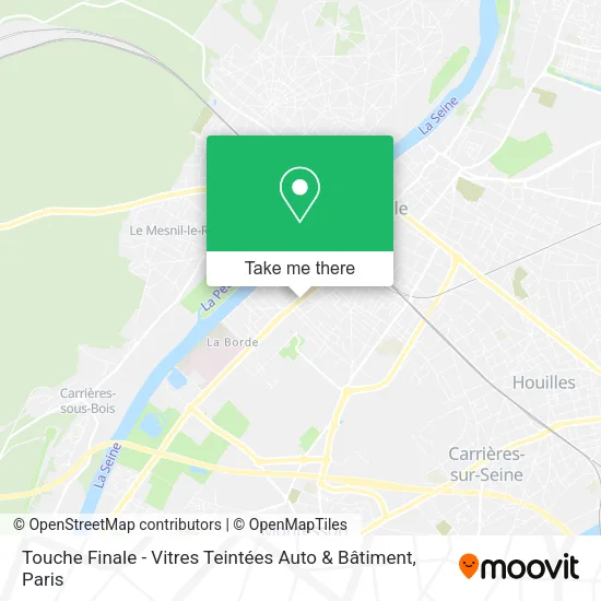 Touche Finale - Vitres Teintées Auto & Bâtiment map