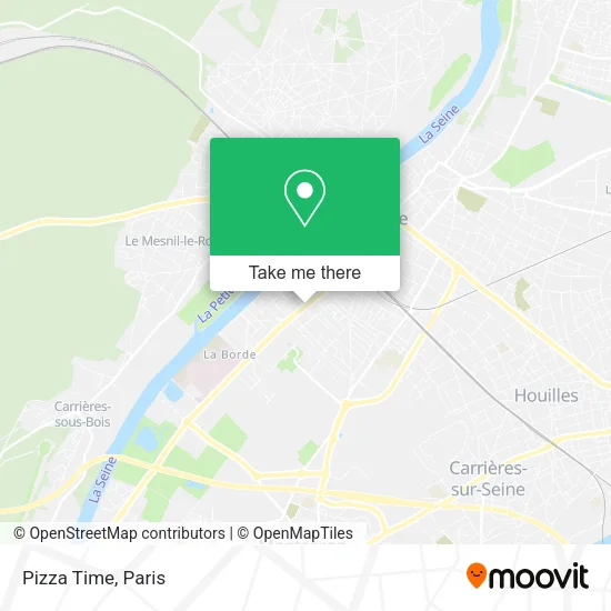 Pizza Time map