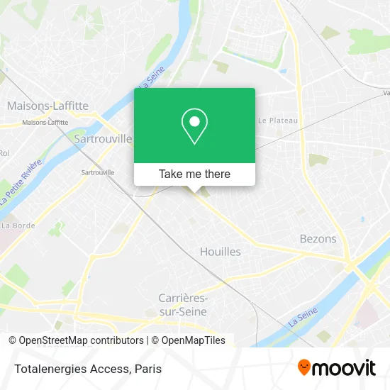 Totalenergies Access map