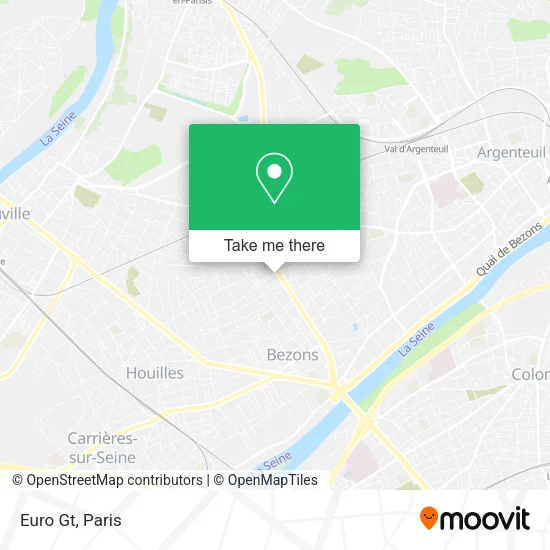 Euro Gt map