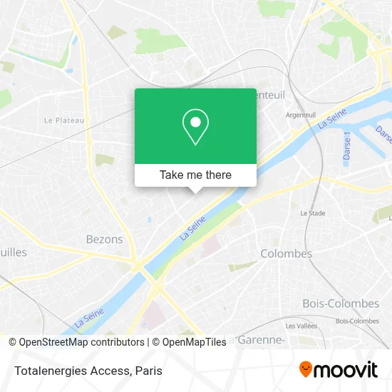 Totalenergies Access map