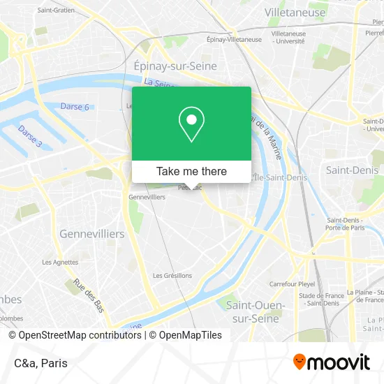 C&a map