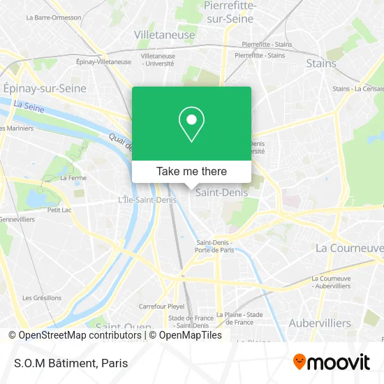 S.O.M Bâtiment map
