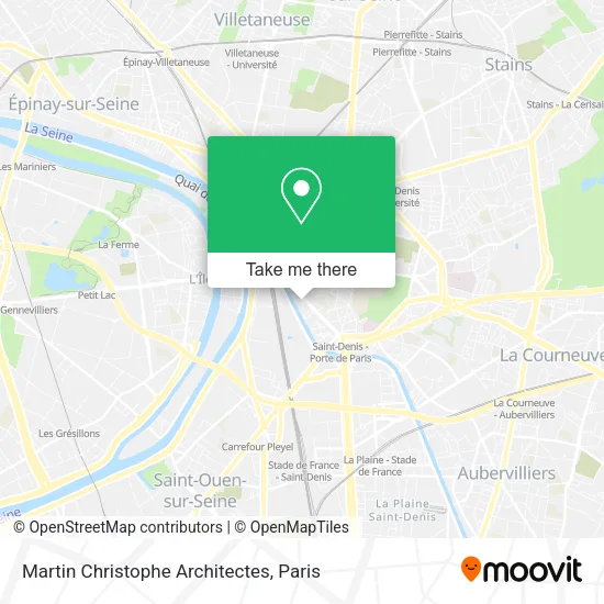Mapa Martin Christophe Architectes