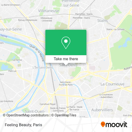 Feeling Beauty map