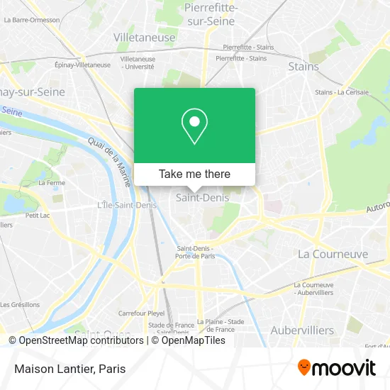 Maison Lantier map